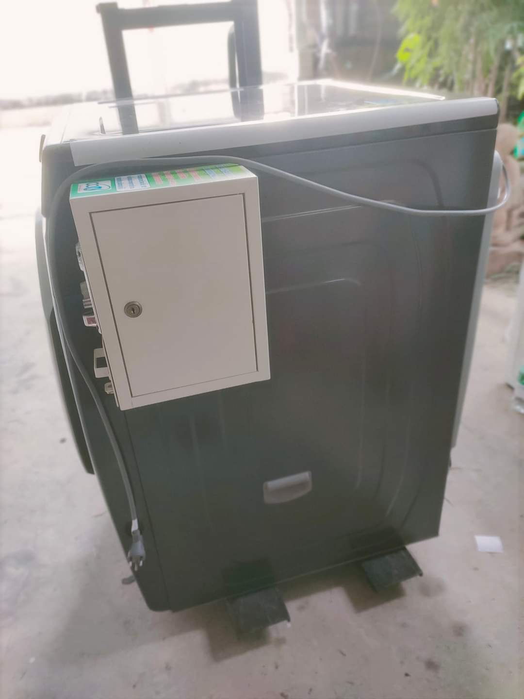 เครื่องอบผ้าSamsung 16kg ติดกล่องหยอดเหรียญ#มือสองใช้งานน้อย #สภาพดีมาก #พร้อมใช้งาน มี1เครื่อง