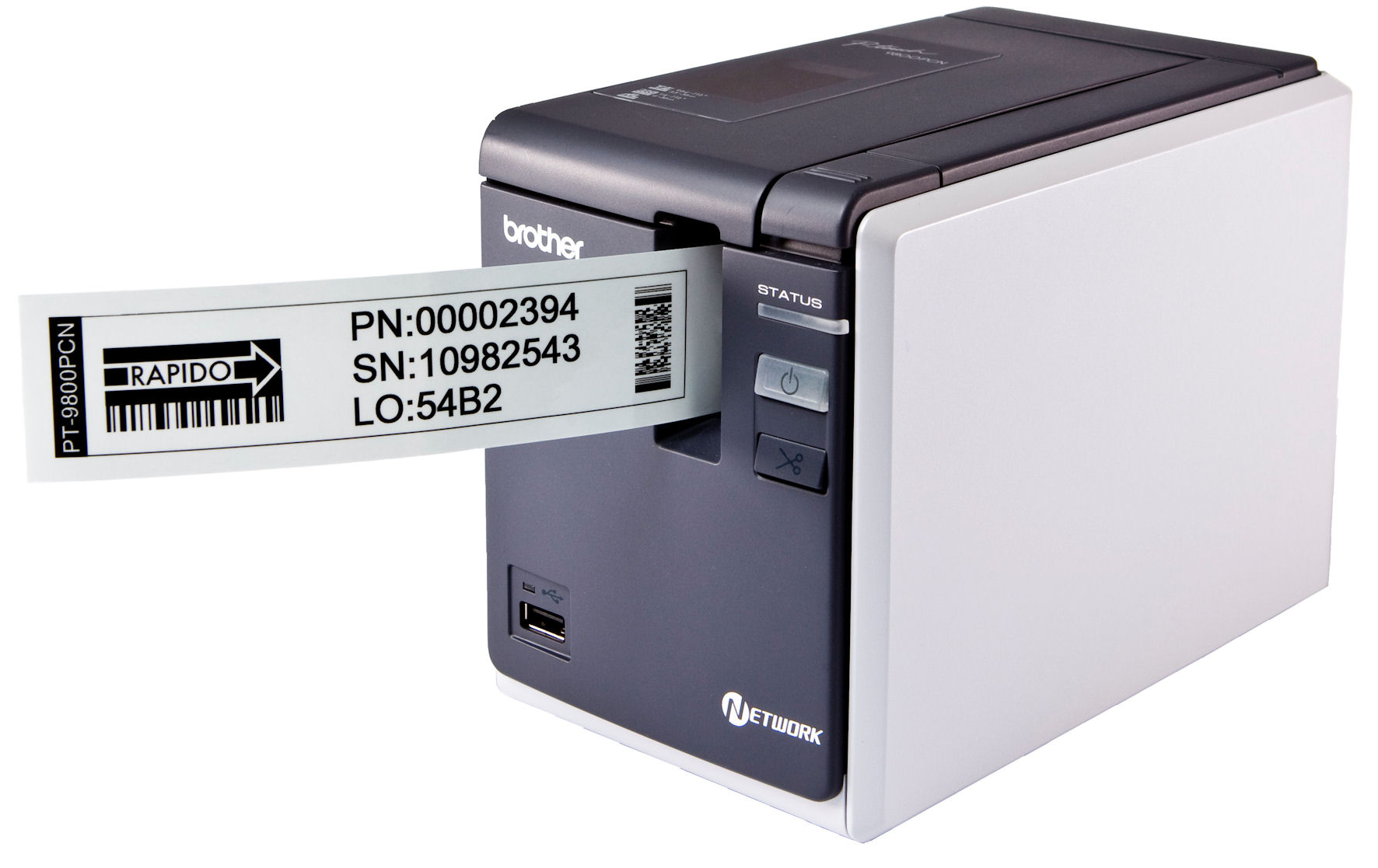 เครื่องพิมพ์ฉลาก PT-9800PCN BROTHER LABEL PRINTER สำหรับใช้ในสำนักงาน