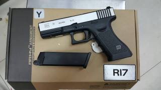 New.Army Glock17 สไลด์เงิน ราคาพิเศษ