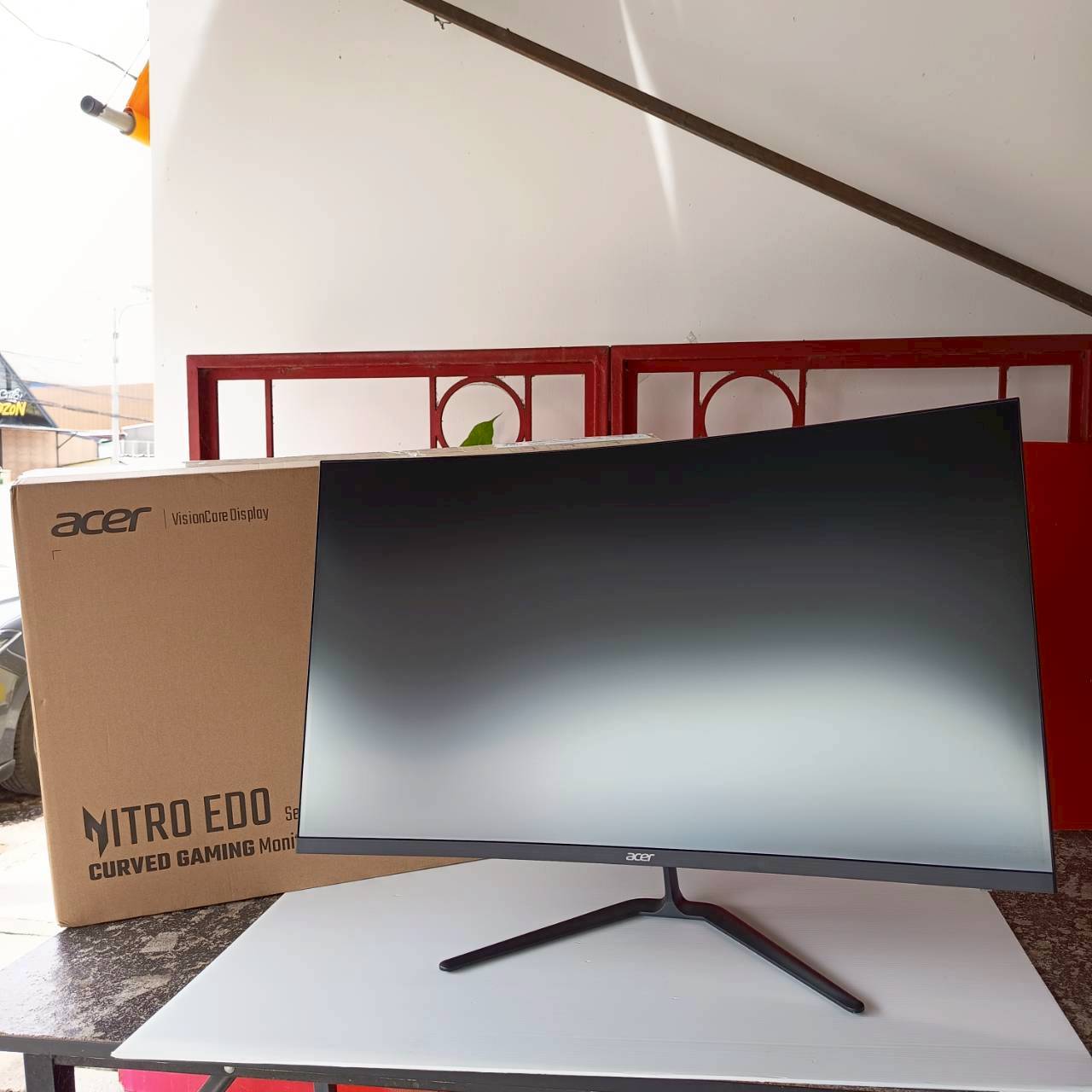 LED CURVE 31.5" ACER ED320Q FHD VA 240Hz HDMI + DP ประกันศูนย์ Onsite 25/3/2028