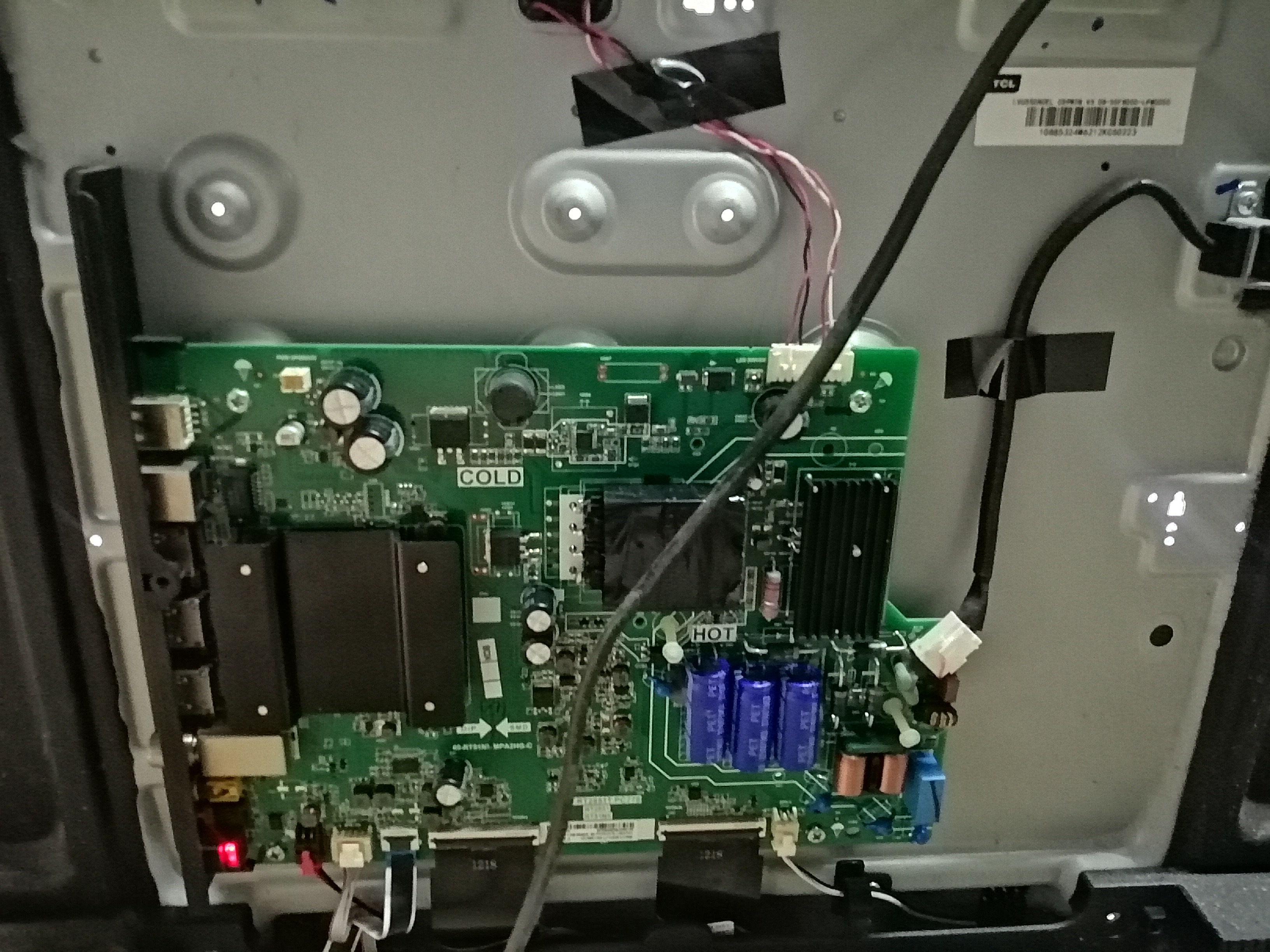 เมนบอร์ด TCL55T5OOOA :TPD.RT25851.PC778