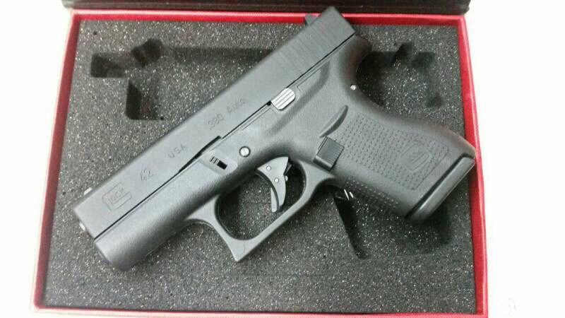 New.ปืนสั้น GLOCK42 PERFECTION มาร์กิ้งร่องลึก ราคาพิเศษ