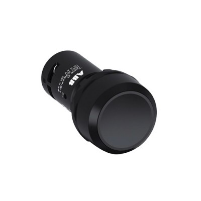 ปุ่มกด ABB Push Button Switch 1NO สวิตซ์กดเด้งกลับ รู 22 mm สีดำ