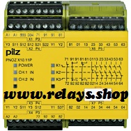 PILZ 777750 PNOZ X10.11P 24VDC 6n/o 4n/c 6LED LiNE iD : RELAYS.SHOP