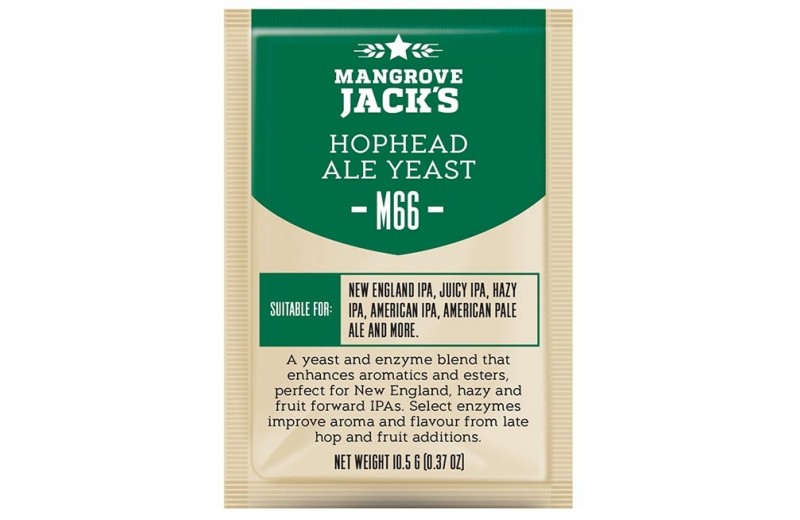 Hophead Ale Yeast M-66 10g.