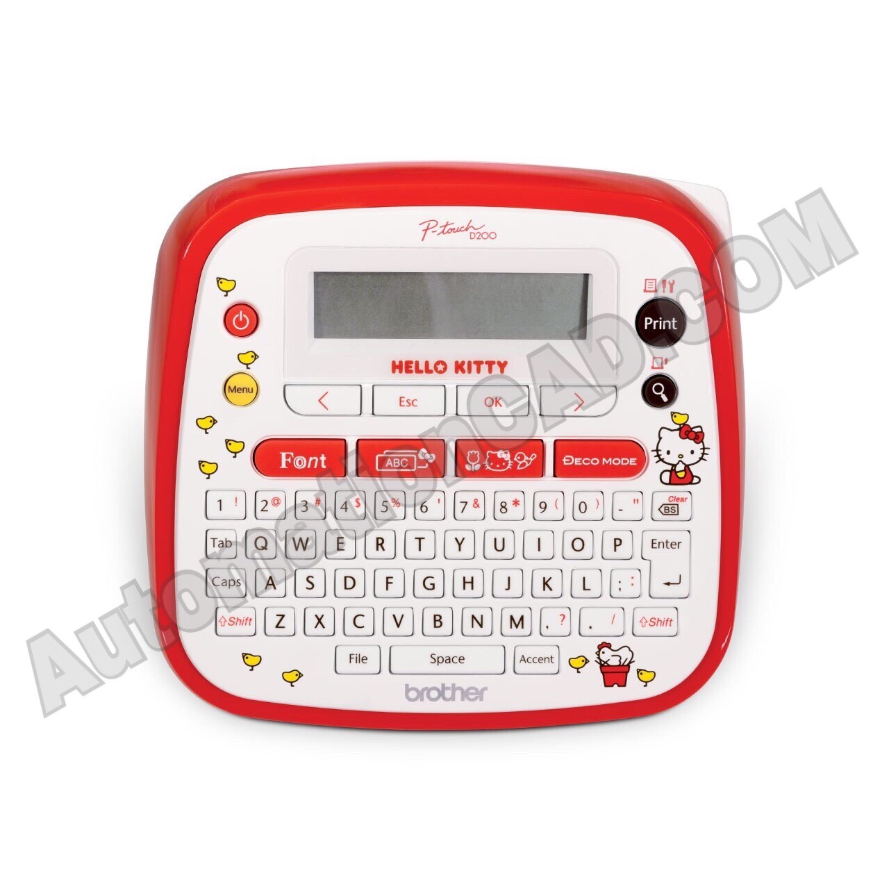 เครื่องพิมพ์ฉลาก PT-D200KT BROTHER LABEL PRINTER สำหรับใช้ในสำนักงาน