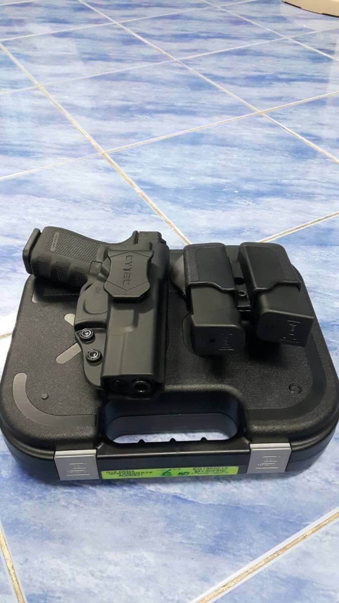 New.ซองปืนพกใน / ซองปืนพกนอก CYTAC Glock IWB Holster Fits Glock 17, 19, 23, 32, 43 (Gen 1, 2, 3, 4) ล๊อคอัตโนมัติ ผลิตจากโพลิเมอร์เนื้อดี Product Line INSIDE THE WAISTBAND HOLSTER มีทั้งซองปืนพกในและพกนอก เป็นที่นิยมในอเมริกา ราคาพิเศษ