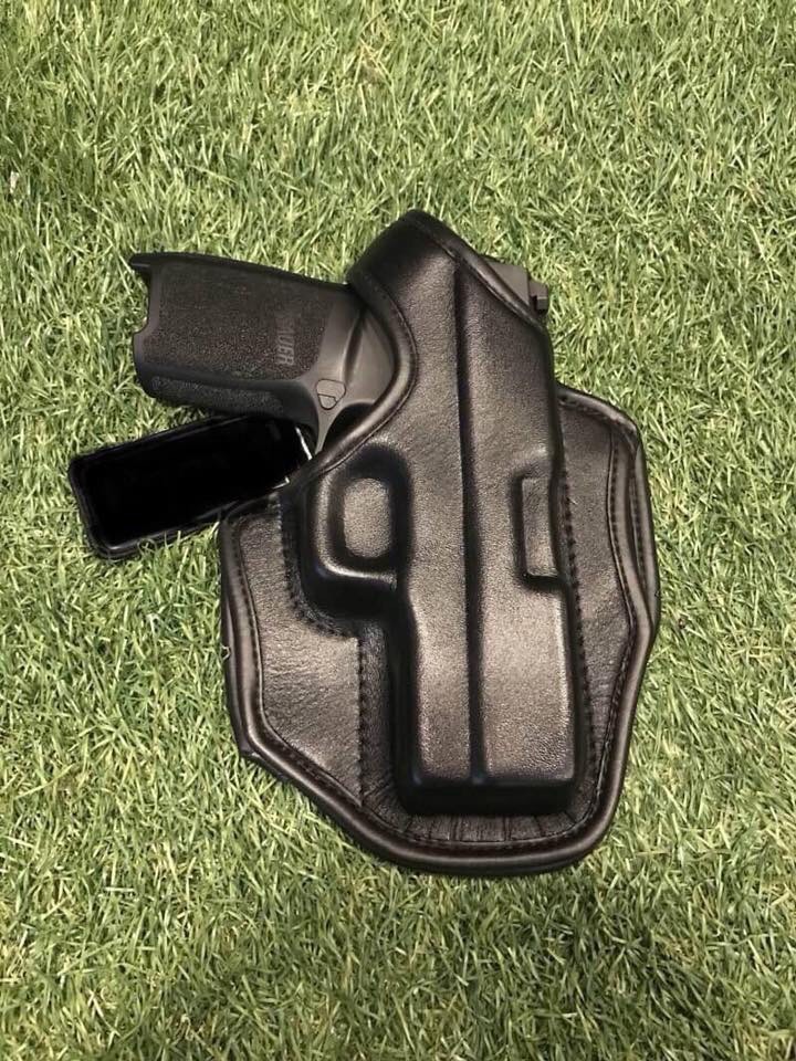 New.ซองปืน SIG P320sp ซองปืนพกนอก ด้านขวา / ด้านซ้าย (หนังแท้) 📌❗️ราคาโปรโมชชั่น ราคาพิเศษ ❗️📌