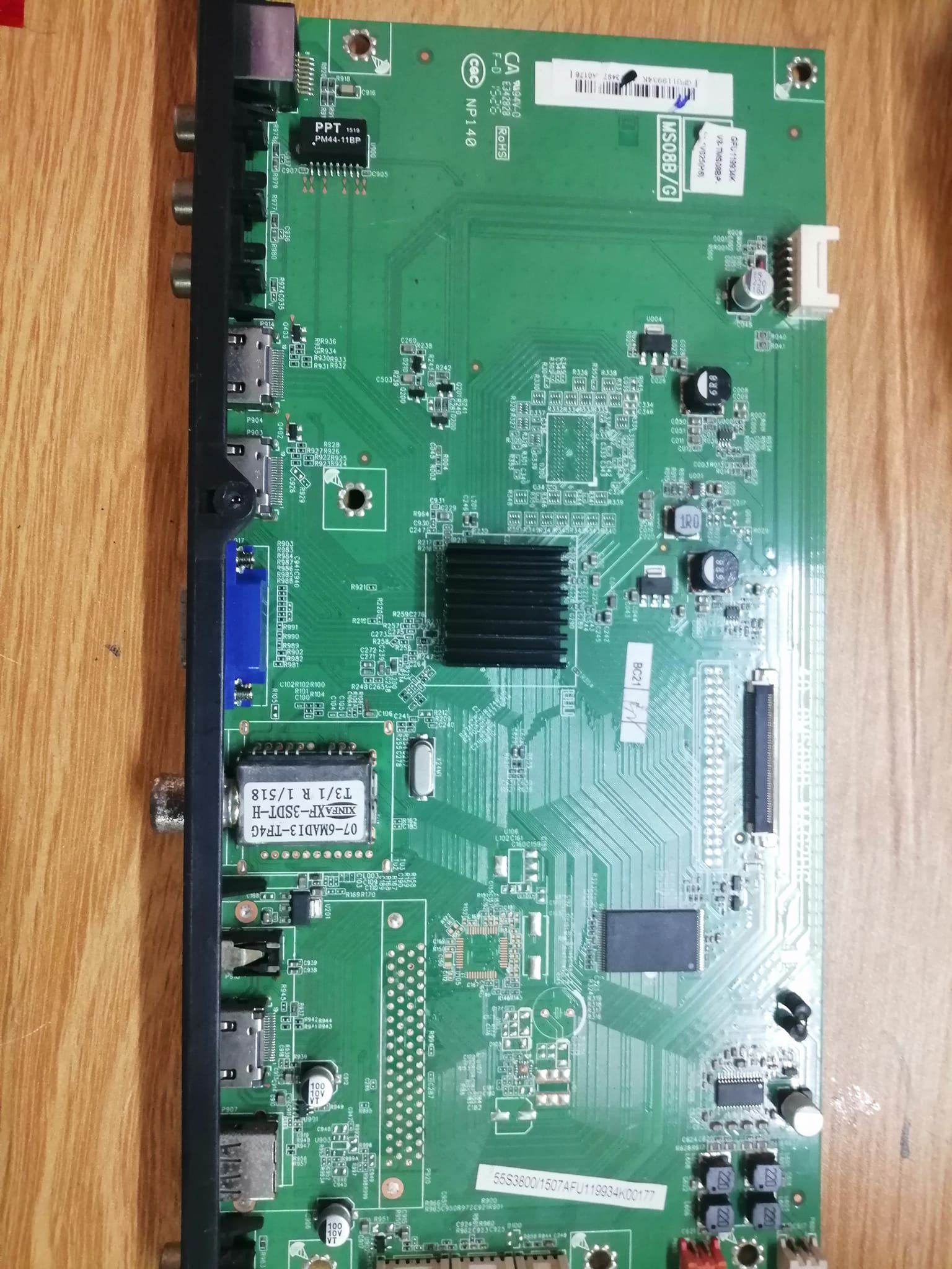Mainboard TCL เมนบรอด รุ่น TCL led55s3800