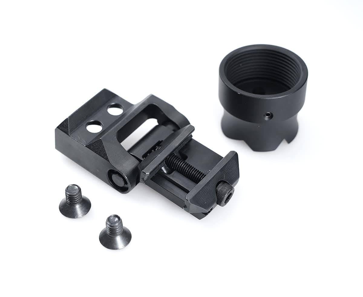 New. อะแดปเตอร์ ข้อต่อแปลงท้าย 1913 ให้เป็นแกนท้าย AR (MIL-SPEC stock) แบบพับได้