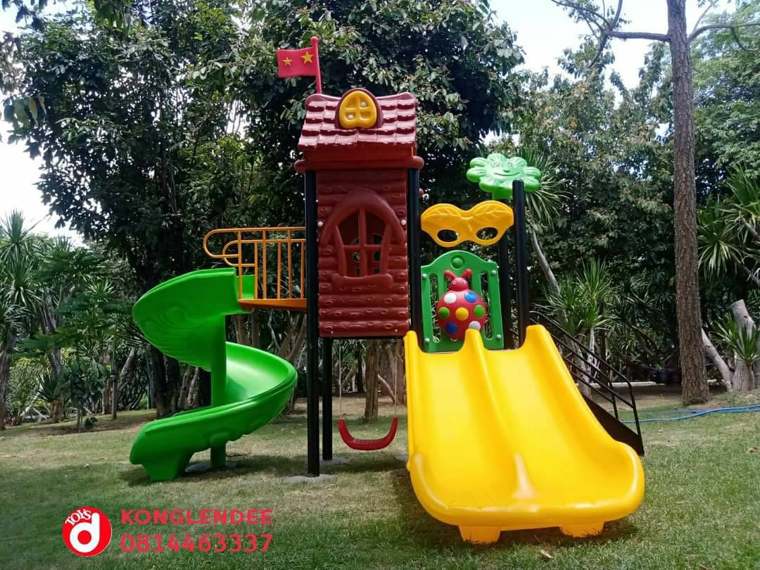 เครื่องเล่นสนาม ชุดwood house