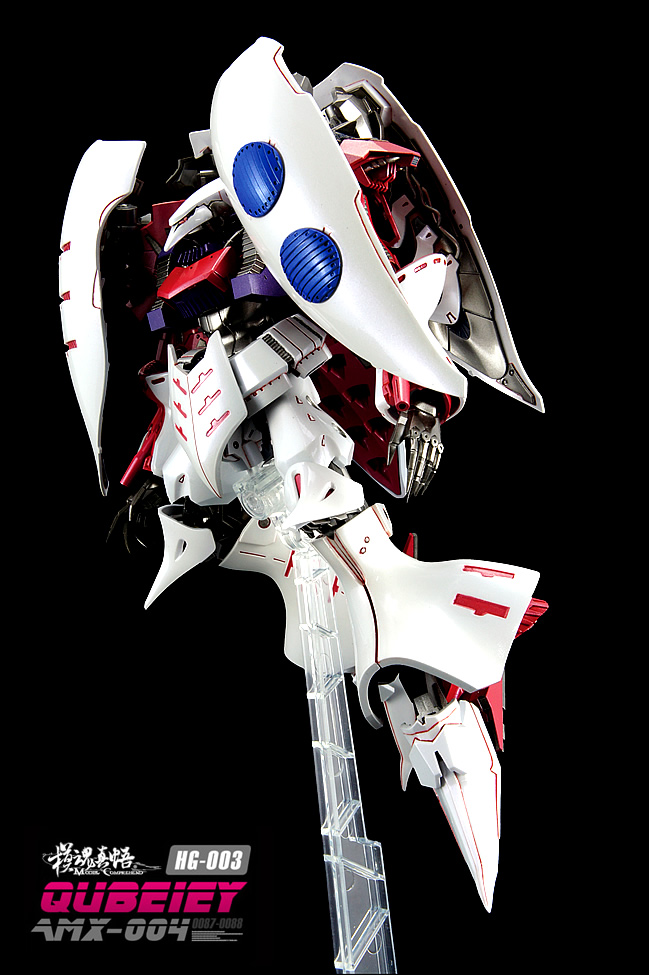 1/144 Qubeley MC (เอฟเฟคฟันเนล + ฐานผีเสื้อ)[โมจีน MC Model]