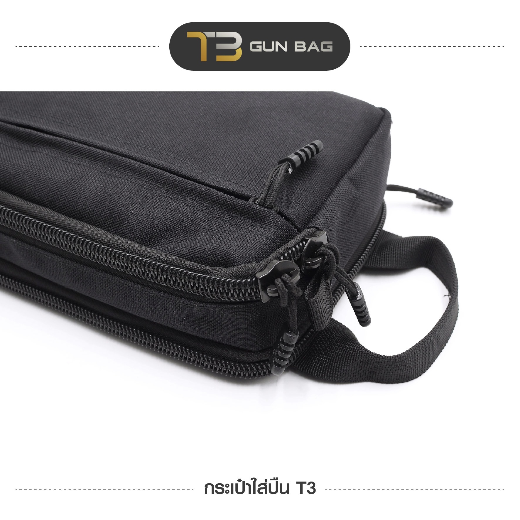 New. กระเป๋าใส่ปืนพกสั้น T3 ⚡️ผลิตจากผ้า 1000D กันน้ำได้ ⚡️ตัดเย็บปราณีต ด้านในบุฟองน้ำกันกระแทก ⚡️มีหูหิ้ว พกพาสะดวก และมีช่องใส่ของถึง 3 ช่อง ⚡️ช่องด้านหลัง มาพร้อมแผ่น velcro ขนาดใหญ่ สามารถติดซองปืนผ้า (ถอดออกได้) ⚡️