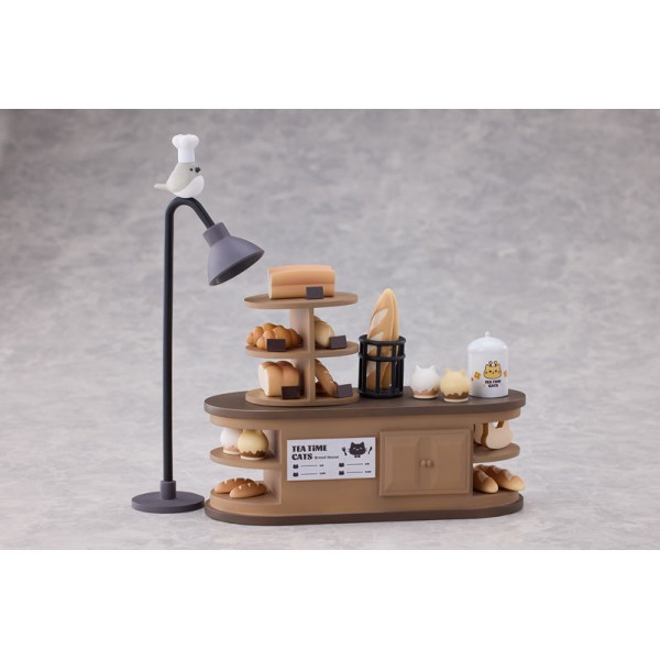 เปิดจอง : "Tea Time Cats Scene" Meow Town "Bread House" Clerk & Customer Set