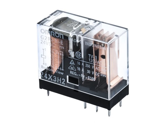 RELAY OMRON LED G2R-1-E-24VDC มี 1 CONTACT