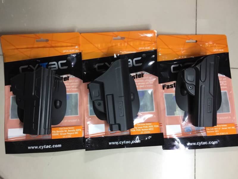 New.ซองปืนพกนอก Cytac มีทั้งซองปืนยิง idpa ปรับสูงต่ำได้ตามใจชอบ Fits Beretta 92, Beretta 92FS, GSG92, Girsan Regard MC ราคาพิเศษ