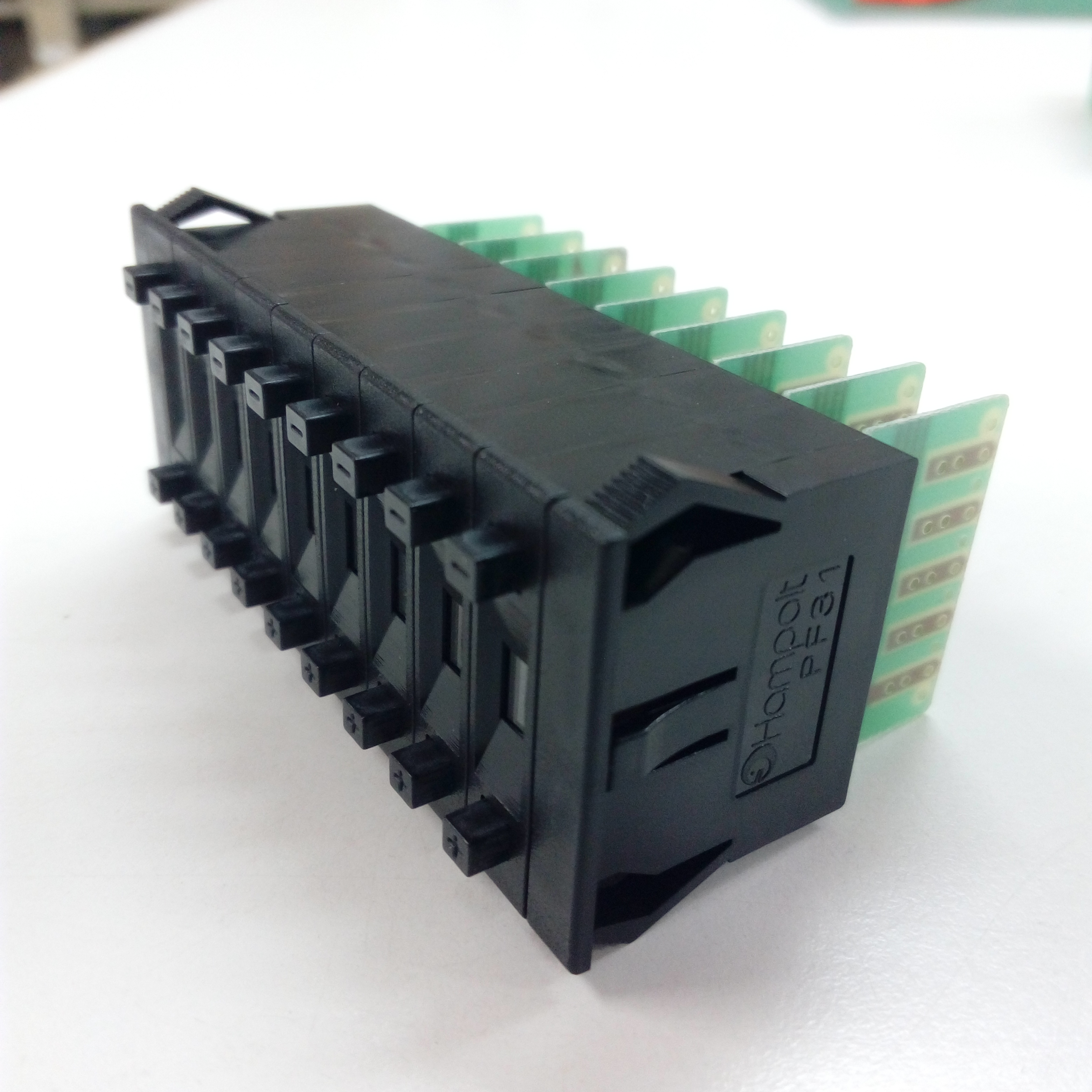 Thumbwheel Switch HAMPOLT รุ่น PF31 แบบPCB ยาว ราคาหน้าเว็บ เป็นราคาต่อชิ้น