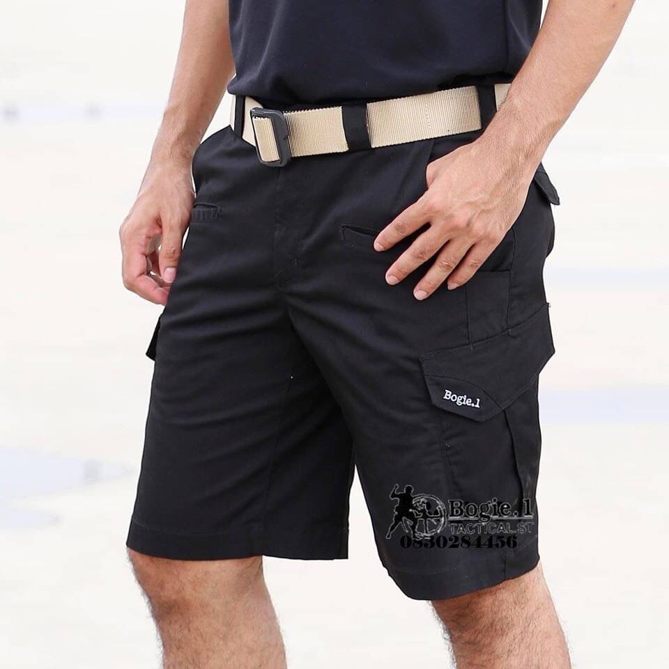 New.กางเกงขาสั้นยุทธวิธี IX10 by Bogie.1 -เนื้อผ้าเบาสบาย ยืดหยุ่นสูง คล่องตัว -ไม่อมน้ำ แห้งเร็ว -ขนาดเอว 28 /30 /32/ 34/ 36/ 38/ 40 นิ้ว -สี: ดำ /กรม/ทราย