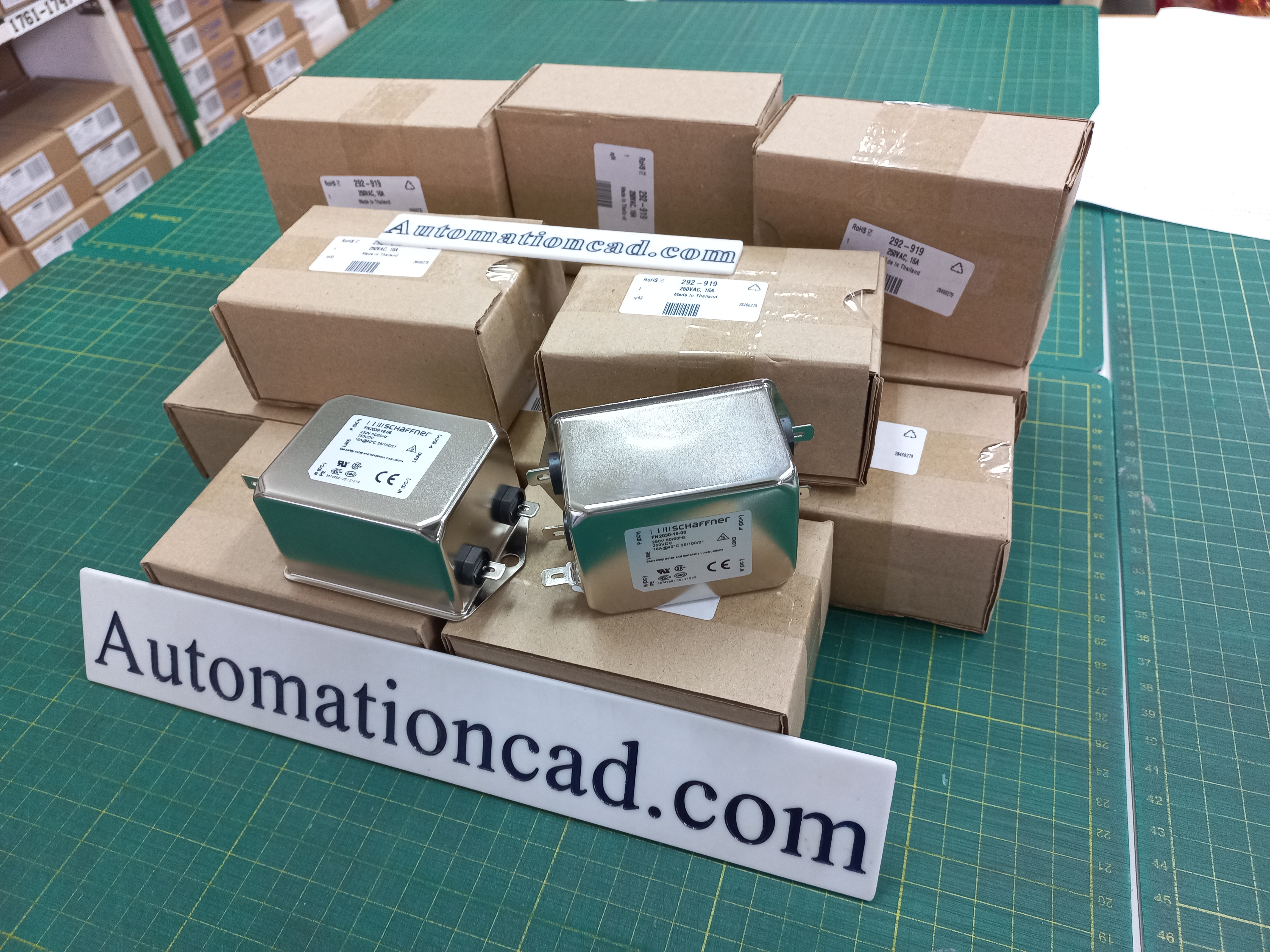 NOISE FILTER SCHAFFNER 16A 250VAC 50/60Hz