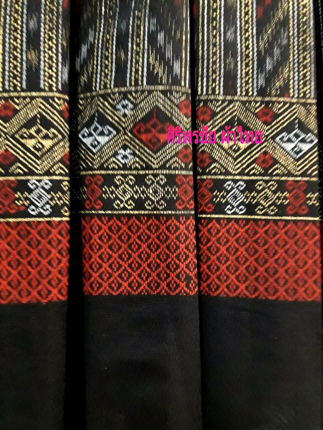 กระโปรงผ้าไทยสำเร็จรูป กระโปรงผ้าฝ้ายมัดหมี่ กระโปรงผ้าฝ้ายทรงทวิท กระโปรงผ้าฝ้ายวัยรุ่น