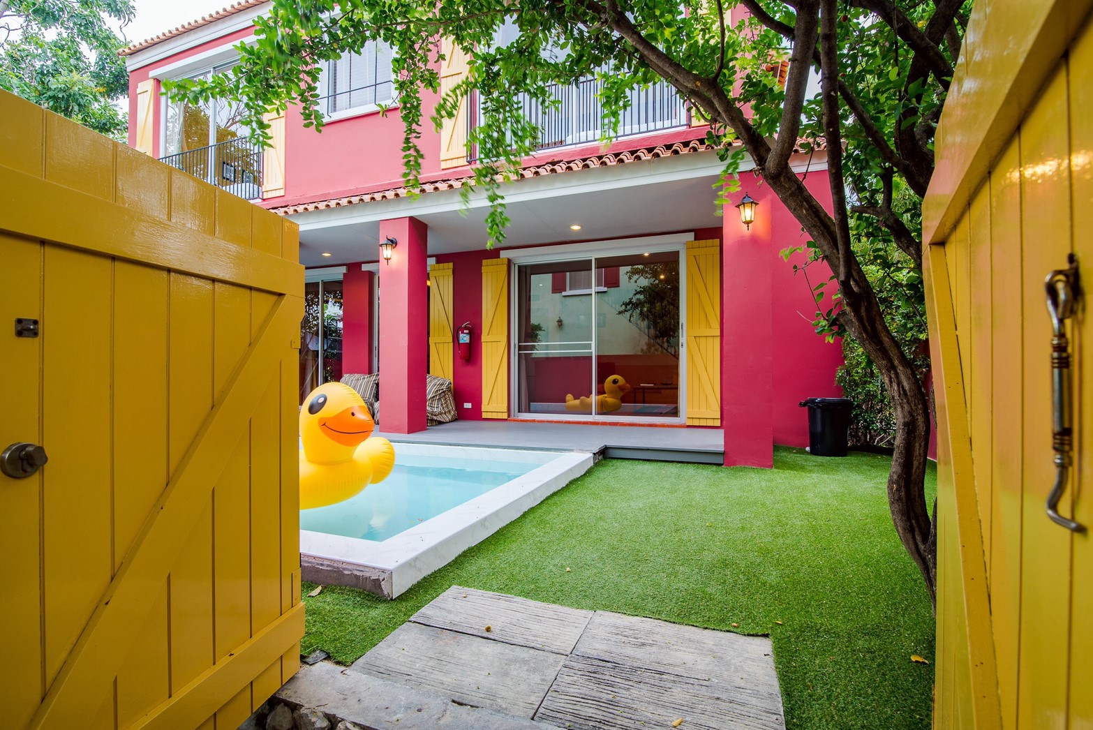 HR15022 บ้านพักหัวหิน บ้านทัศคานี บีช วิลล่า 4 ( Red 2Bed Garden View )