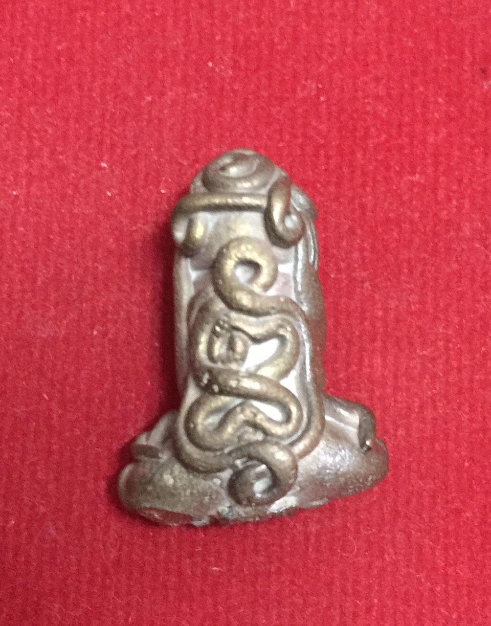 พระปิดตายันต์ยุ่ง พิมพ์เศรียโต หลวงพ่อเกตุ วัดเกาะหลัก ประจวบฯ