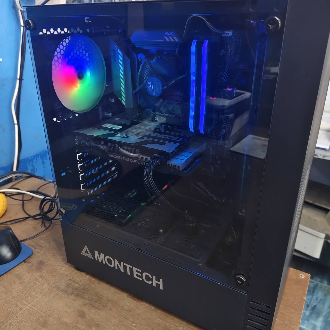 Computer มือ 2 เฉพาะเคส core i5-10400F 2.90GHz