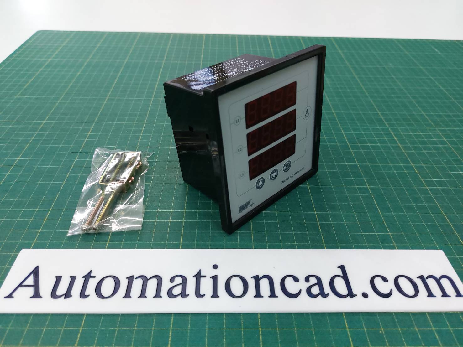 WIP ดิจิตอลแอมมิเตอร์ W-DA303 มิเตอร์วัดไฟกระแสสลับ 3 เฟส Digital AC Ammeter