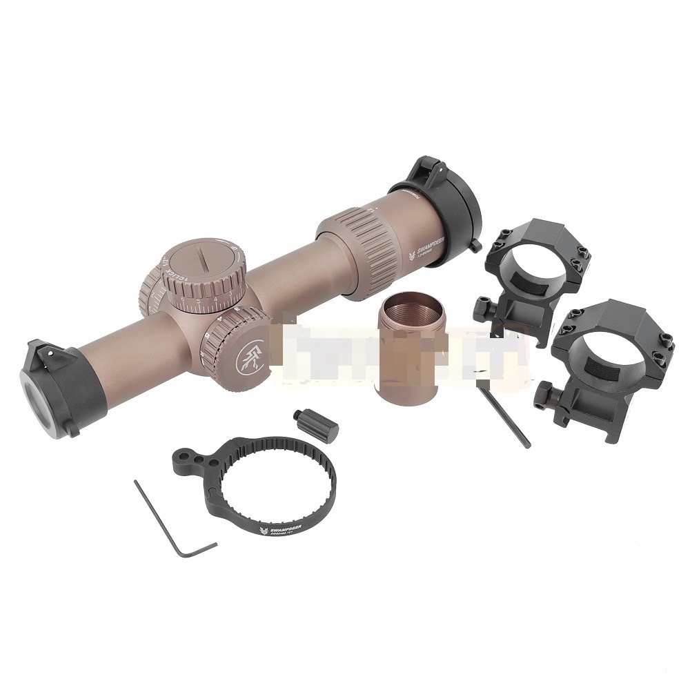 Scope เล็งไว TK Pro 1.2-6x24 IR สีทราย - SWAMP DEER