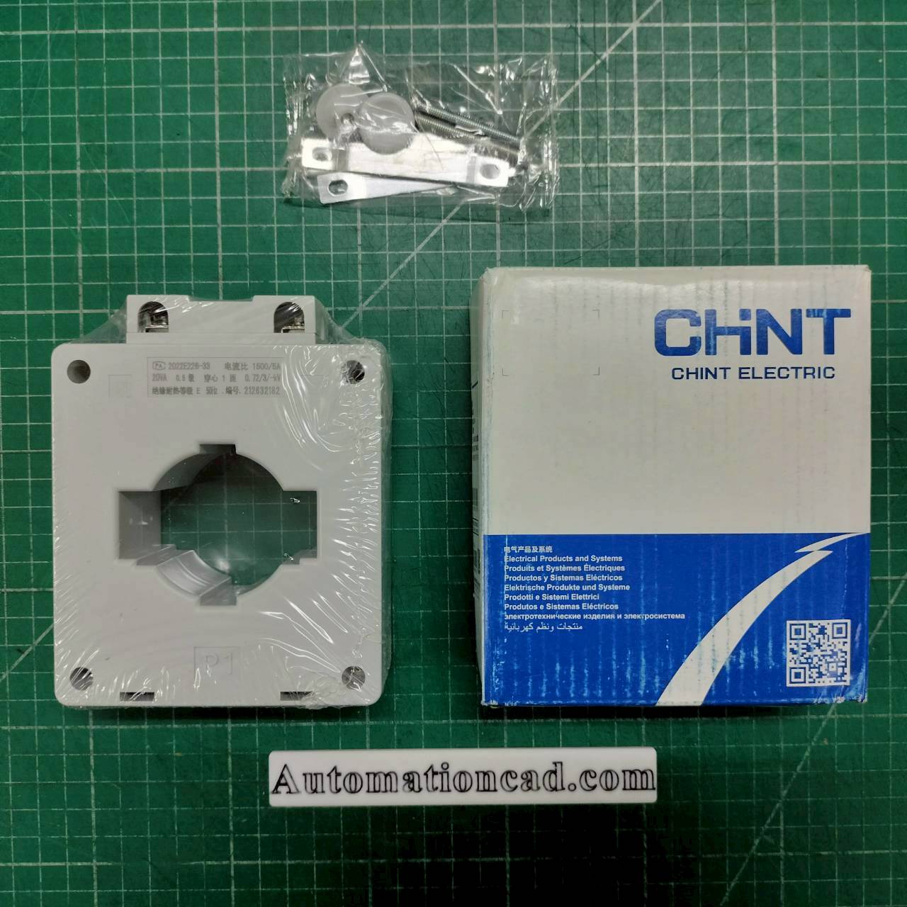 หม้อแปลงกระแสไฟฟ้า CT 1500/5A CHINT BH-0.66 60I Class 0.5 Current Transformer