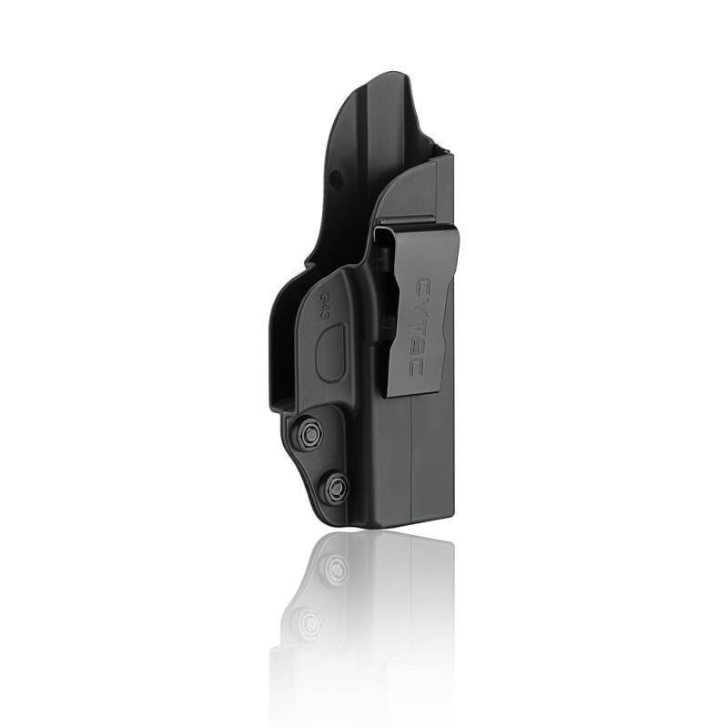 New.ซองปืน Cytac 🔰 ปลดไวด้วยนิ้วโป้ง 🔰 📌Sig p320sp 📌Glock17,22,31 📌Glock19,23,32 📌Glock26,27,33 📌Glock43 📌บาเรตต้า 92f 🔰 ใน1ชุด มาพร้อมซองปืนที่สามารถปลดไวออกจากเพลตได้ และ ซองแม็คกาซ