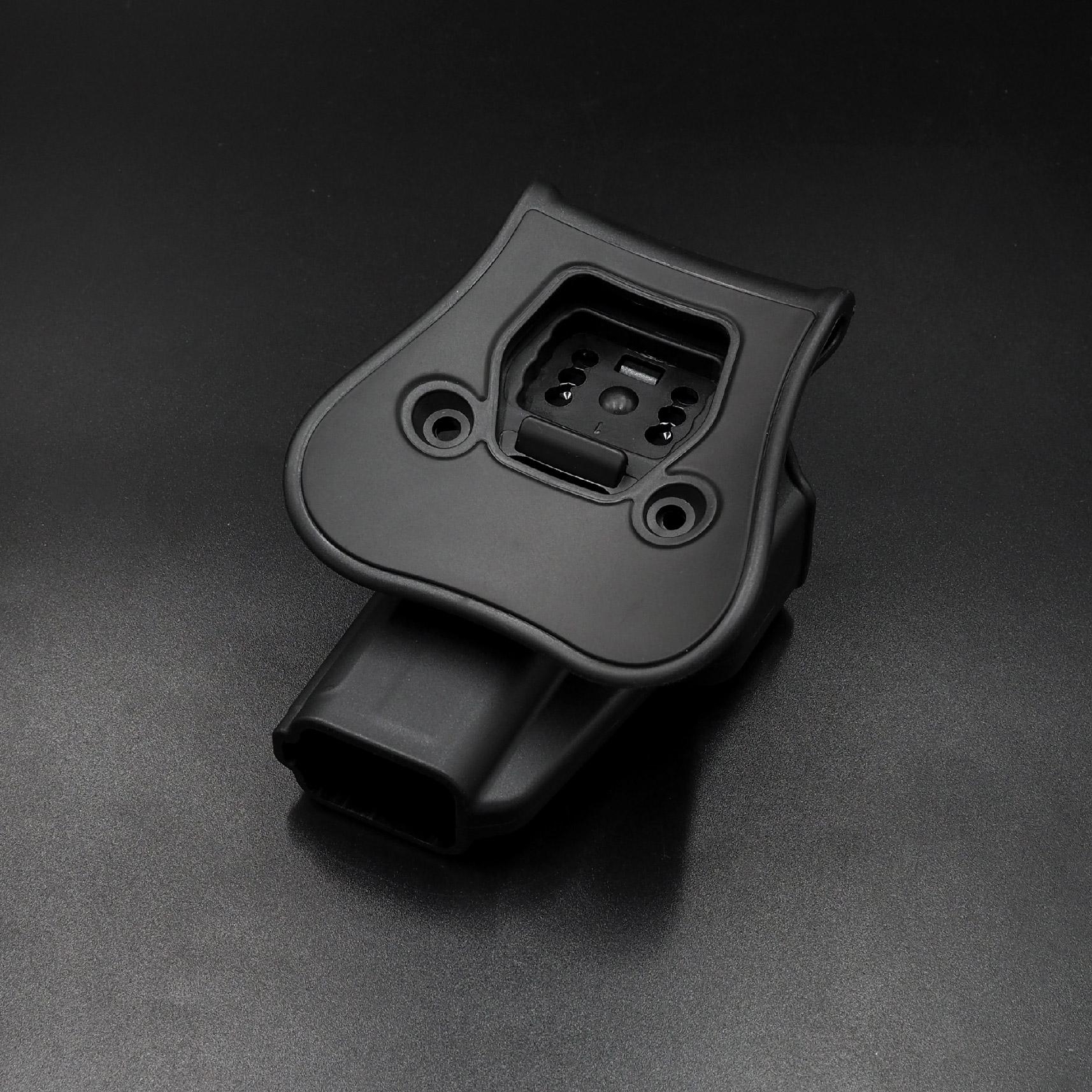 New. ซองพกนอก ปลดล็อคนิ้วโป้ง รุ่น GLOCK 17,22,31 ( Cytac T-Thumbsmart Holster ) ⚡️ผลิตจากวัสดุ Polymer เกรดคุณภาพ แข็งแรงทนทาน ⚡️ออกแบบให้ปลดล็อคนิ้วโป้ง ใช้งานง่ายเป็นธรรมชาติ และปลอดภัยยิ่งขึ้น ⚡️ด้านหลังเป็นเพลทเหน็บ