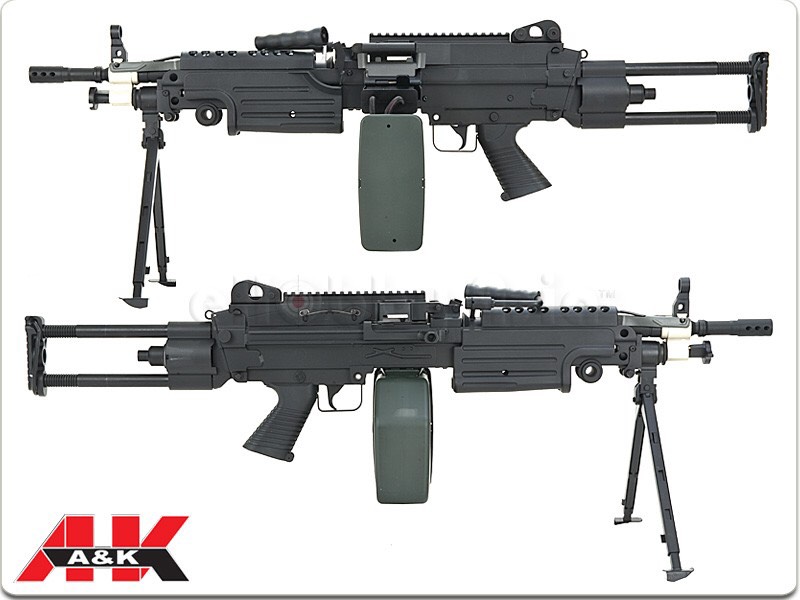 New.A&K M249 PARA Airsoft AEG ราคาพิเศษ