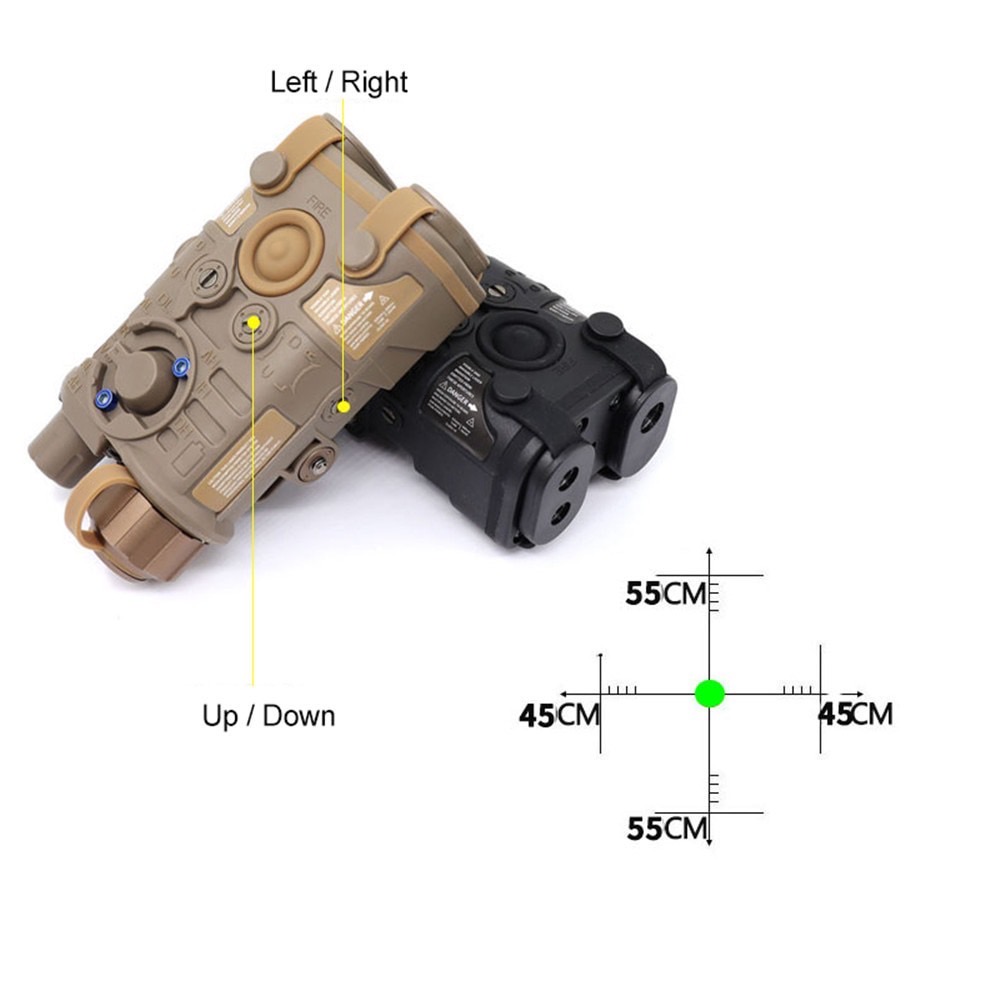 กล่อง L3 NGAL IR Illuminator ยี่ห้อ WADSN รุ่น Real Grade (รุ่น Top) (L3 NGAL) (L3 NGAL IR Illuminator) (L3 NGAL IR Conventional) (Next Generation Aiming Laser) รุ่นไฟฉาย และ เลเซอร์สีแดง