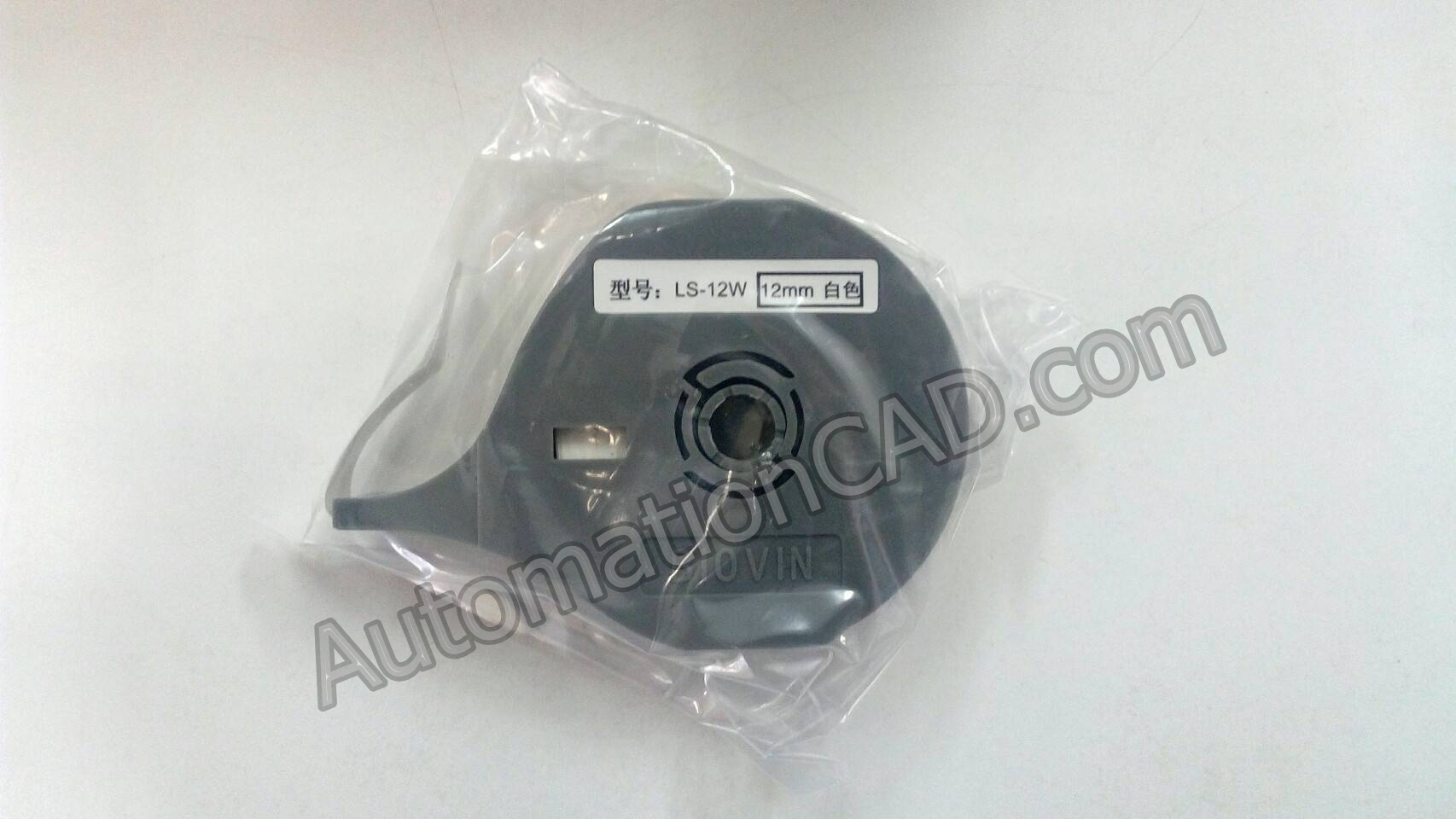 สติ๊กเกอร์ Label 12 mm. White ลาเบล BIOVIN ใช้กับเครื่องพิมพ์ฮอตมาร์ค เครื่องพิมพ์ปลอกมาร์คสายไฟ ใช้กับเครื่องพิมพ์ รุ่น S650 S700E