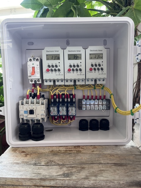 ไทม์เมอร์ KG316T-II 220VAC นาฬิกาตั้งเวลารายสัปดาห์ 16 โปรแกรม ไฟ 220VAC Timer Switch แบตเตอรี่ในตัว ทามเมอร์ KG316T