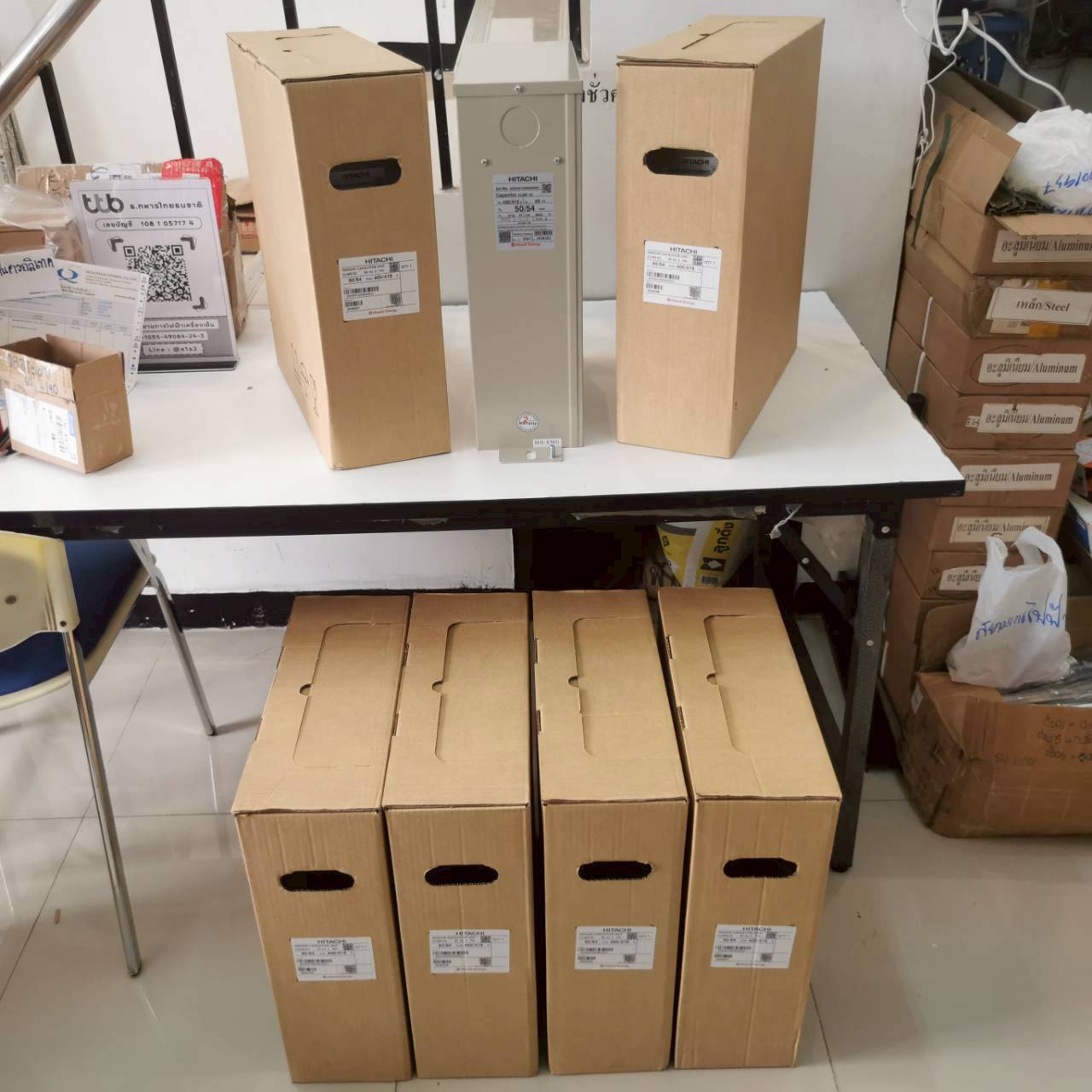 HITACHI คาปาซิเตอร์ CLMD 63 50 kVar at 400V CAPACITOR