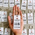 พวงกุญแจโรงแรมห้องพักรีสอร์ท พวงกุญแจบ้าน