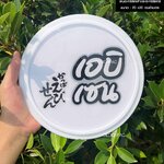 ป้ายร้านอาหาร ป้ายชื่อร้าน ป้ายร้าน"เอบิ เซน" สไตล์โมเดิร์น มินิมอล เรียบหรู