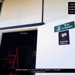 ป้ายห้ามสูบบุหรี่ ป้ายห้าม อะคริลิคพื้นดำด้าน อักษรอะคริลิคพื้นขาวแดงด้าน นูน มีมิติ สไตล์โมเดิร์น มินิมอล เรียบหรู