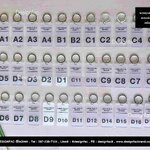 พวงกุญแจอะคริลิคแบบฝ้าโปร่ง ใส่ชื่อ โลโก้ เลข ข้อความได้ สวย สะดวกพกพาง่าย สไตล์โมเดิร์น มินิมอล