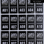 ป้ายหมายเลขห้องพัก โรงแรม อะคริลิคพื้นดำด้าน ลายนูน มีมิติ สไตล์โมเดิร์น มินิมอล เรียบหรู