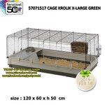 กรง Ferplast CAGE KROLIIK X-LARGE GREEN