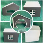 บ้านพลาสวูด2ชั้น25cm.สำหรับน้องแกสบี้ 1.ป้องกันความชื้นไม่บวมน้ำ 2.หมดปัญหาเรื่องแมลง 3.เป็นฉนวนกันความร้อน,เสียง 4.ทำความสะอาดง่าย