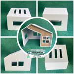 บ้านพลาสวูดชั้นเดียว 25cm. สำหรับน้องแกสบี้ 1.ป้องกันความชื้นไม่บวมน้ำ 2.หมดปัญหาเรื่องแมลง 3.เป็นฉนวนกันความร้อน,เสียง 4.ทำความสะอาดง่าย