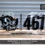 ป้ายบริษัท ป้ายโลโก้ ป้ายอะคริลิค สไตล์โมเดิร์น มินิมอล พร้อมน็อตลอย4มุม