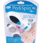 H-008เครื่องขจัดร่องส้นเท้าแตก เซลล์ผิวที่ตายแล้ว และความหยาบกร้านให้หมดไปจากส้นเท้าด้วยที่ขัดเท้าไฟฟ้าPedi spin