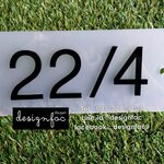 ป้ายห้อง ป้ายเลขที่บ้านสวยสไตล์โมเดิร์น มินิมอล, Designfac