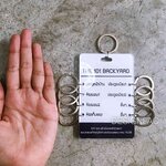 พวงกุญแจบ้าน พวงกุญแจห้องแบบรวมมีลาย 2 ด้าน