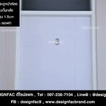 ป้ายเลขหน้าห้องสแตนเลสแฮร์ไลน์ ป้ายติดประตู ทนทาน สไตล์โมเดิร์น มินิมอล ลอฟท์